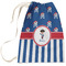 Blue Pirate Laundry Bag - Large (Personalized)