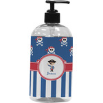 Blue Pirate Plastic Soap / Lotion Dispenser (Personalized)