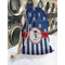Blue Pirate Laundry Bag in Laundromat