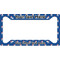 Blue Pirate License Plate Frame - Style A