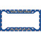 Blue Pirate License Plate Frame (Personalized)