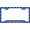Blue Pirate License Plate Frame - Style C