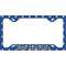 Blue Pirate License Plate Frame - Style C (Personalized)