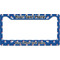 Blue Pirate License Plate Frame - Style B (Personalized)
