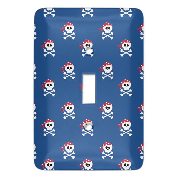 Custom Blue Pirate Light Switch Cover (Single Toggle)