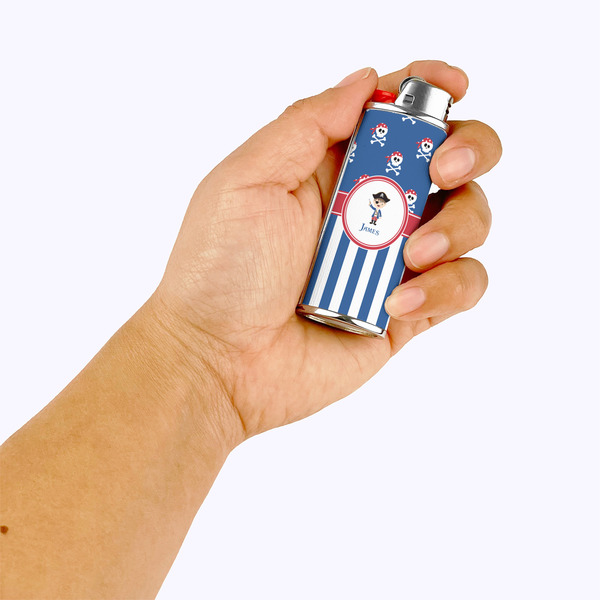 Blue Pirate Lighter Case - LIFESTYLE