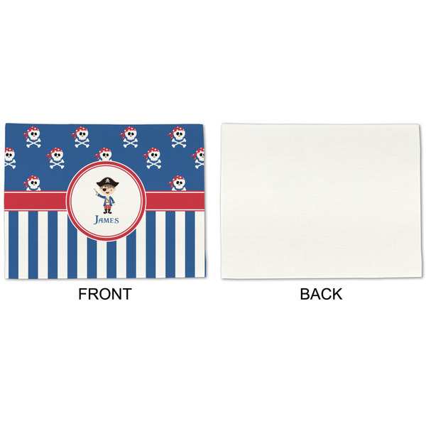 Blue Pirate Linen Placemat - APPROVAL Single (single sided)