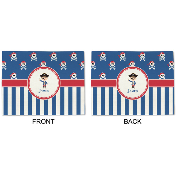 Blue Pirate Linen Placemat - APPROVAL (double sided)