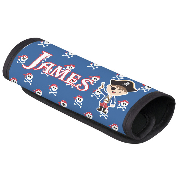 Custom Blue Pirate Luggage Handle Cover (Personalized)