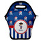Blue Pirate Lunch Bag w/ Name or Text