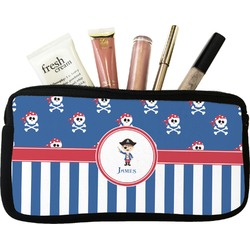 Blue Pirate Makeup / Cosmetic Bag (Personalized)