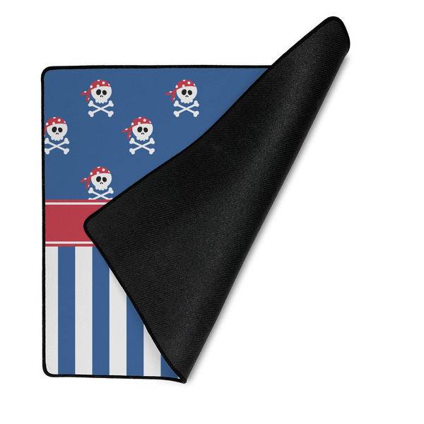 Blue Pirate Medium Gaming Mats - FRONT W/FOLD