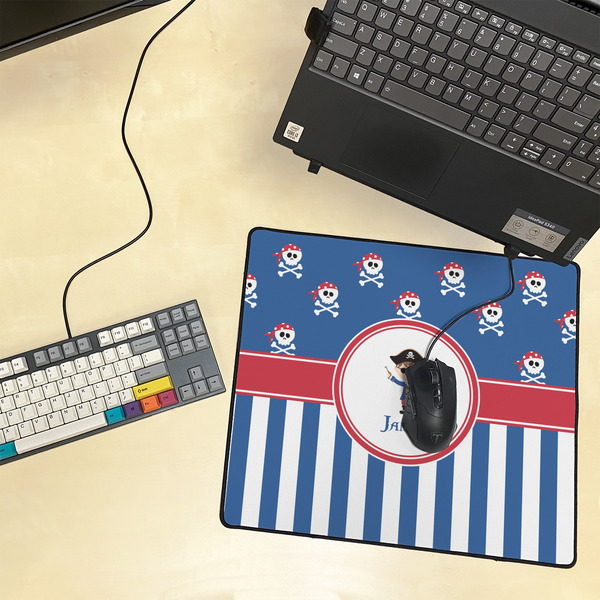 Blue Pirate Medium Gaming Mats - LIFESTYLE