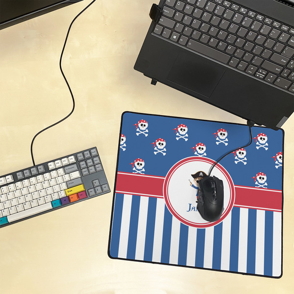 Blue Pirate Medium Gaming Mats - LIFESTYLE