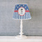 Blue Pirate Poly Film Empire Lampshade - Lifestyle