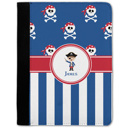 Blue Pirate Notebook Padfolio w/ Name or Text