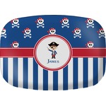 Blue Pirate Melamine Platter (Personalized)