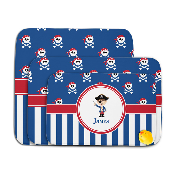 Blue Pirate Memory Foam Bath Mat - MAIN PARENT
