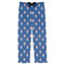 Blue Pirate Mens Pajama Pants - S