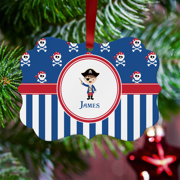 Blue Pirate Metal Benilux Ornament - Lifestyle