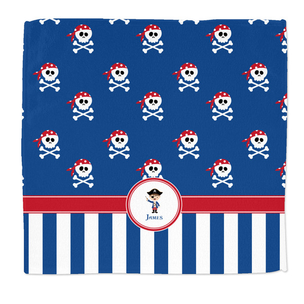 Custom Blue Pirate Microfiber Dish Rag (Personalized)