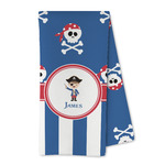 Blue Pirate Kitchen Towel - Microfiber (Personalized)