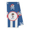 Blue Pirate Kitchen Towel - Microfiber (Personalized)