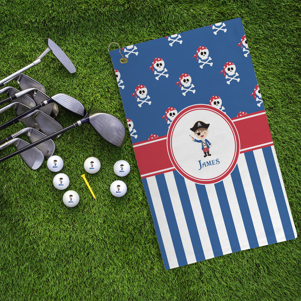 Blue Pirate Microfiber Golf Towels - LIFESTYLE