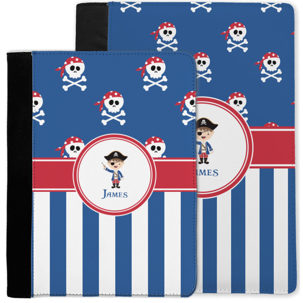 Blue Pirate Notebook Padfolio - MAIN