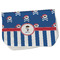 Blue Pirate Burp Cloth - Fleece w/ Name or Text