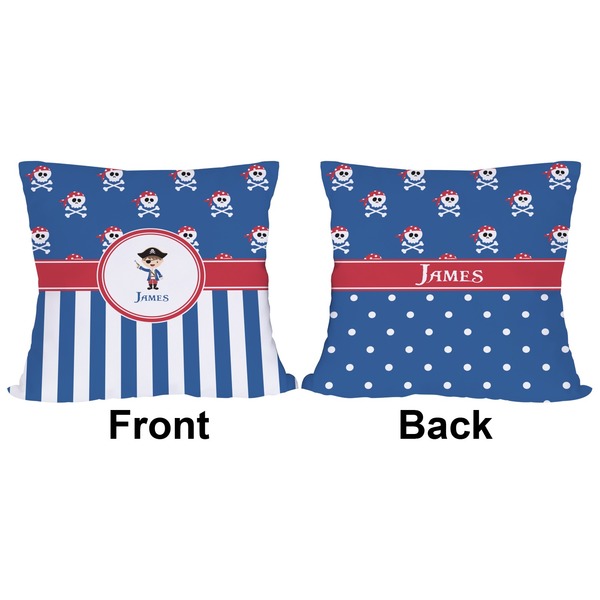 Blue Pirate Outdoor Pillow - 20x20