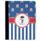 Blue Pirate Padfolio Clipboards - Large - FRONT