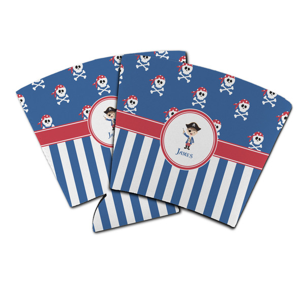 Custom Blue Pirate Party Cup Sleeve (Personalized)
