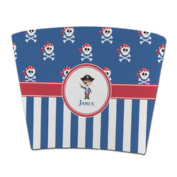Blue Pirate Party Cup Sleeve - without bottom (Personalized)