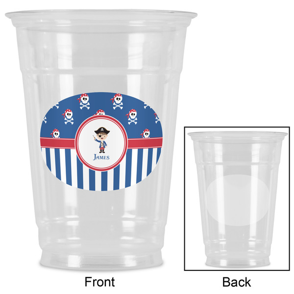 Blue Pirate Party Cups - 16oz - Approval