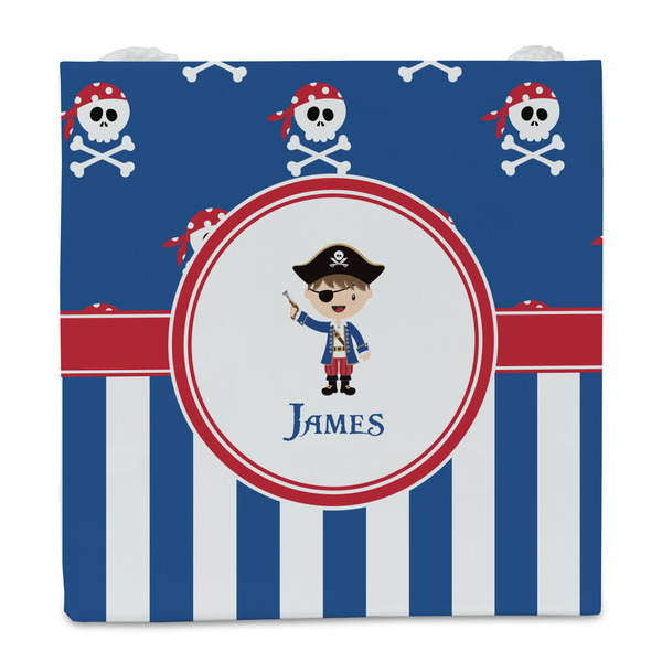 Blue Pirate Party Favor Gift Bag - Gloss - Front