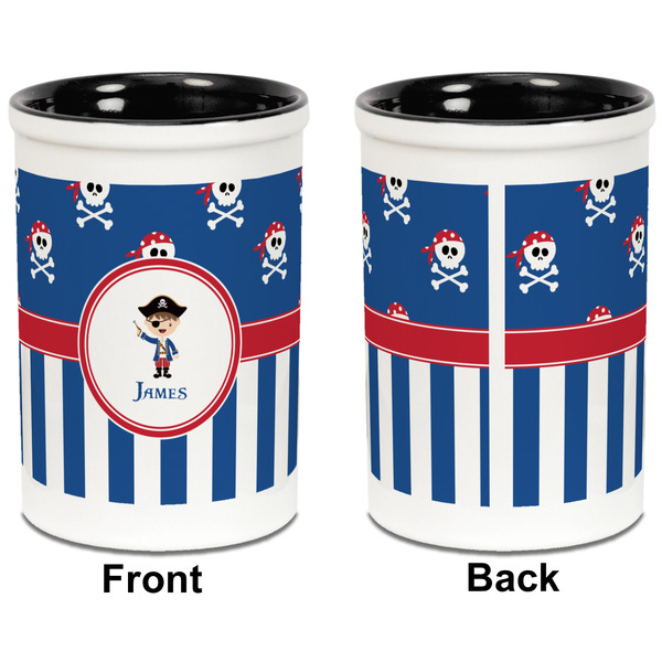 Blue Pirate Pencil Holder - Black - approval