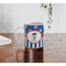 Blue Pirate Personalized Coffee Mug - Lifestyle