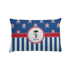 Blue Pirate Pillow Case - Standard (Personalized)