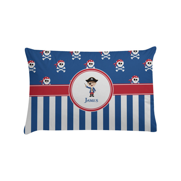 Custom Blue Pirate Pillow Case - Standard (Personalized)