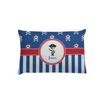 Blue Pirate Pillow Case - Toddler (Personalized)