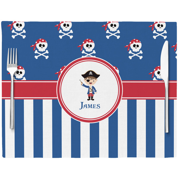 Blue Pirate Placemat with Props
