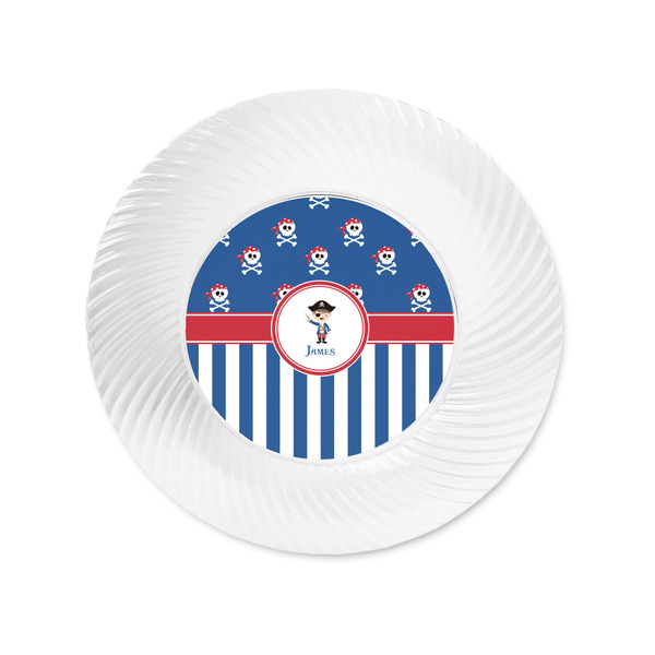 Blue Pirate Plastic Party Appetizer & Dessert Plates - Approval