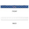 Blue Pirate Plastic Ruler - 12" - APPROVAL
