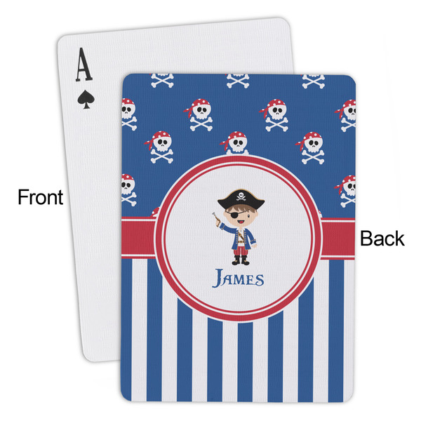Blue Pirate Playing Cards - Approval