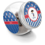 Blue Pirate Puppy Treat Jar (Personalized)