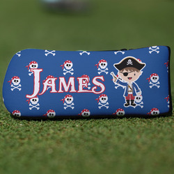 Blue Pirate Blade Putter Cover (Personalized)