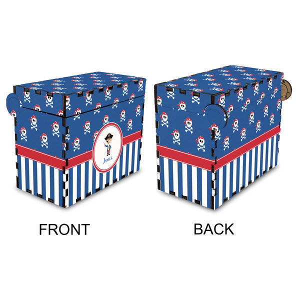 Blue Pirate Recipe Box - Full Color - Approval