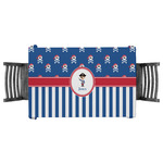Blue Pirate Tablecloth - 58"x58" (Personalized)