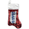 Blue Pirate Reversible Sequin Stocking - Red (Personalized)